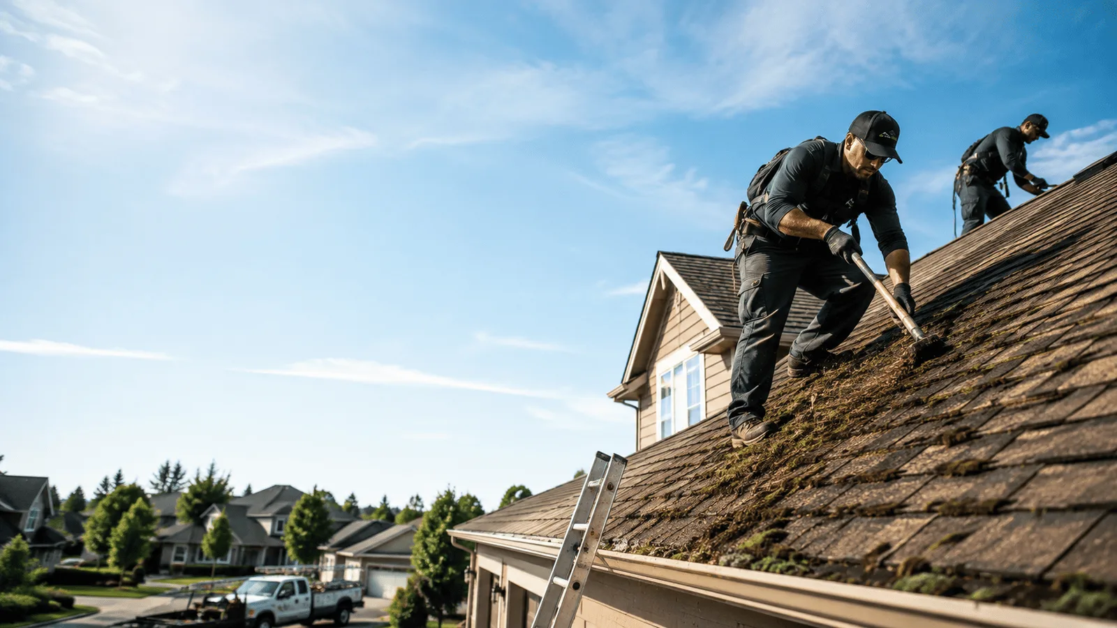 Roof Moss Removal in Ridgely, MD near me
